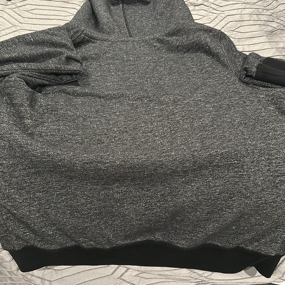 Men’s Aeropostale Grey Zipper Hoodie Size L - Picture 10 of 10